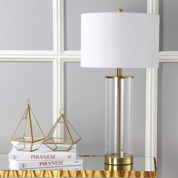 Collins Glass LED Table Lamp - JONATHAN Y